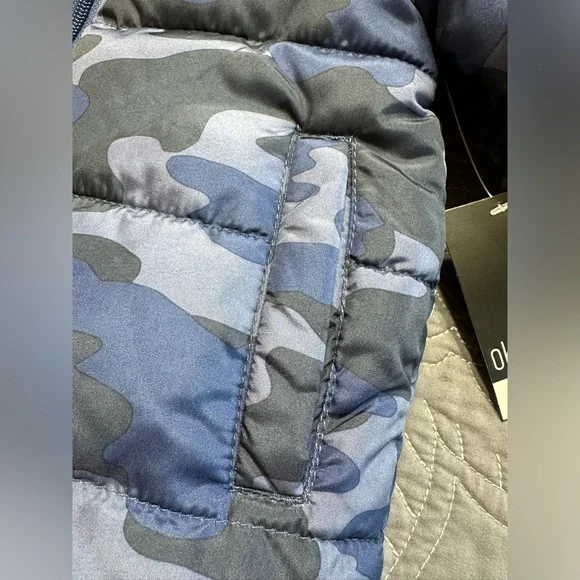 Okie Dokie Baby/Toddler Boys Blue Camo Heavyweight Puffer Jacket NWT Var… - Picture 4 of 8